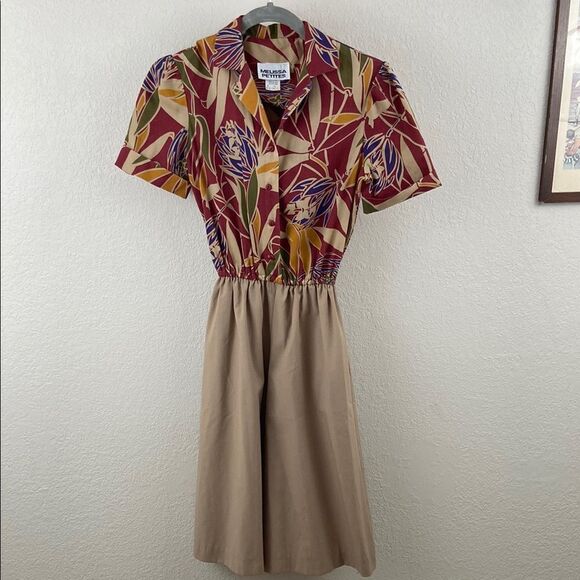 Vintage Melissa Petites Floral Jumpsuit size 4 - Picture 1 of 10